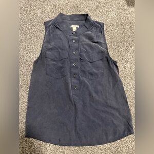J. Crew 100% Silk Top